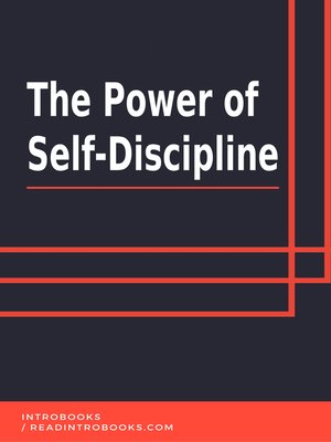 cover image of The Power of  Self-Discipline